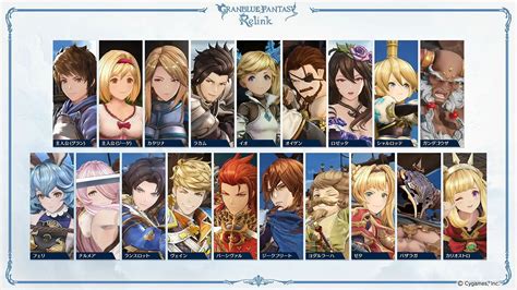 how many characters in granblue fantasy relink